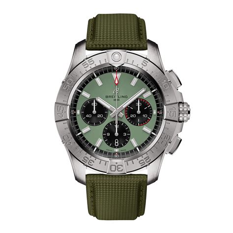 breitling pills green|Breitling avenger green.